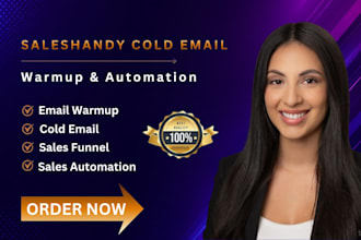 setup saleshandy warmup saleshandy automation saleshandy cold email sales funnel