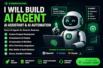 build ai agent, ai assistant and ai automation using openai gpt