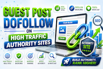 guest post dofollow on high traffic authority sites