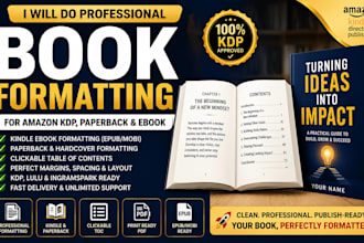 book formatting for amazon KDP, amazon KDP book formatting, paperback formatting