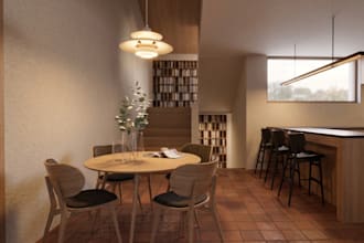 create a cozy mid century modern interior design