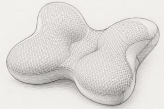design ergonomic cervical neck pillow, pregnancy pillow, adjustable loft pillow