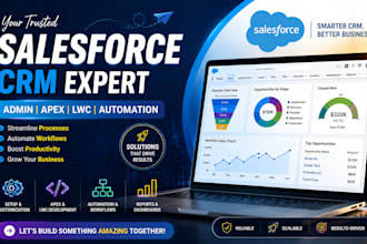 salesforce crm ai salesforce admin apex lwc crm salesforce developer automation
