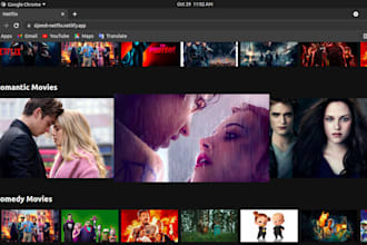 develop iptv apps, video streaming app with middleware, admin panel for all tvs