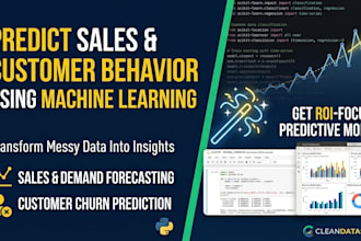 predict sales and customer behavior using machine learning