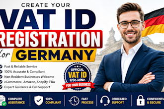 create your vat id registration for germany