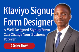 do klaviyo signup form, popup form, and form integration with website
