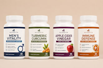design product packaging vitamin supplement label peptide sarms label vial label