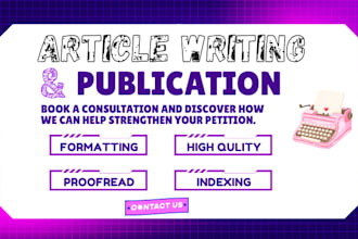 write and publish research article in google scholar  journal