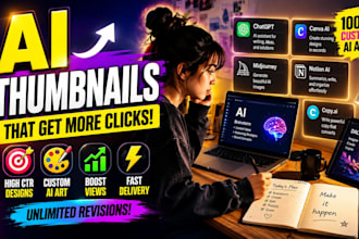 design ai youtube thumbnails that boosts CTR