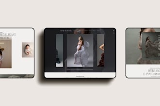 design showit website and showit template