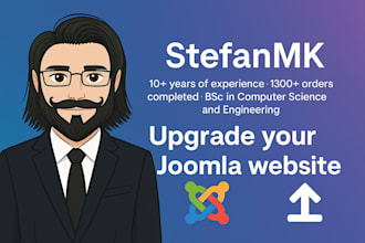 upgrade your joomla website
