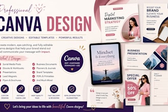 design canva design in 2hrs