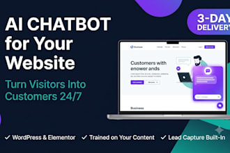 add an ai chatbot to your wordpress or elementor website