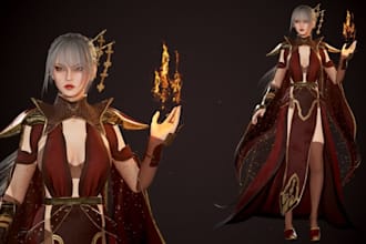 modify 3d animated character,modular asset, humanoid rig,arkit shapes,vrm avatar