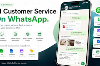 build an ai whatsapp chatbot to automate bookings and enquiries