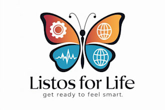 design a professional butterfly logo for beauty, fashion and brand identity