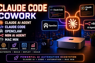 claude code cowork claude ai agent claude code openclaw n8n ai agent mac min
