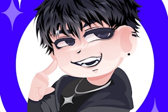 design a cute custom chibi style