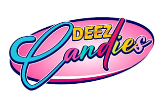 design a professional candy logo for your sweet brand
