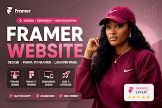 design framer website, figma to framer developer, framer landing page, tutorial