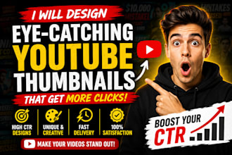 design eye catching youtube thumbnails that boost your CTR