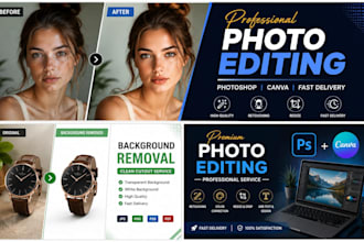 do any klnd of adobe photoshop editing