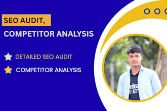 do an advanced SEO audit and competitor analysis report