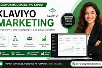 do klaviyo marketing, klaviyo flow, email marketing, email campaign and b2b