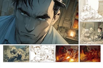 create amazing comic book cover art and graphic novel covers