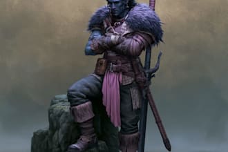draw your dnd character portrait