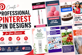 design viral pinterest pins, pin design for your business