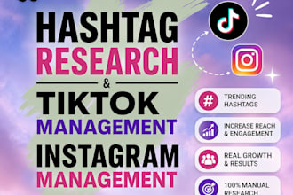 be your social media assistant for tiktok and instagram