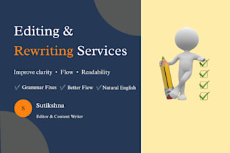 edit and rewrite your english content