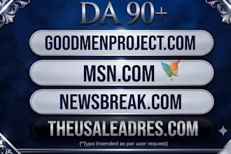 publish your article on newsbreak,com usawire,com and msn,com