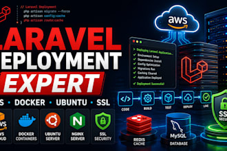 deploy laravel application on ubuntu vps docker nginx SSL