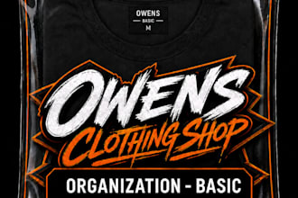create custom organization clothing