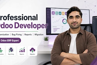 customize, fix, migrate, and develop odoo erp modules