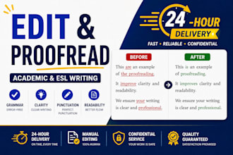 edit and proofread academic and esl writing in 24 hours
