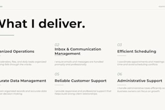 provide customer support and admin assistance
