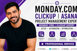 do monday com monday crm clickup project management asana monday clickup expert