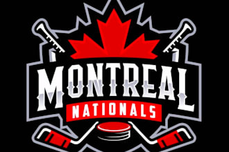 make high quality hockey logo with fastest delivery