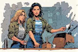 comic book professional artist