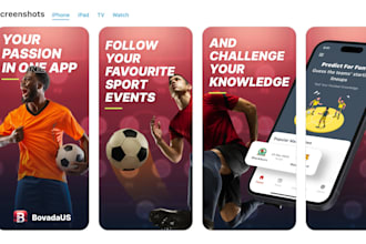design app store and play store screenshots to boost download
