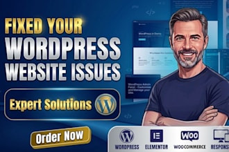 fix your wordpress website issue fast and reliably