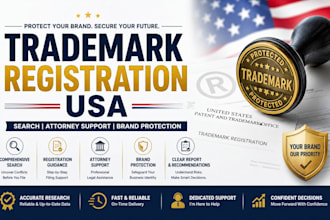 do trademark registration USA and search trademark attorney for your brand