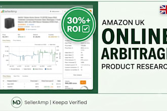 amazon UK online arbitrage product research for fba sellers