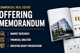 create an investor ready real estate offering memorandum
