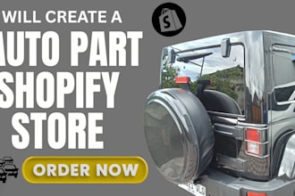design automotive shopify website,car parts automobile auto part store