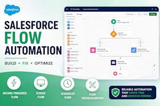 build, fix and optimize your salesforce flow